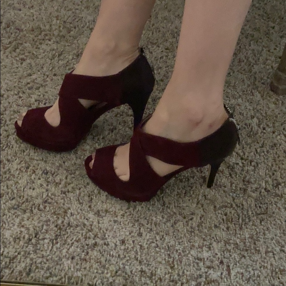 Michael Kors Elena Cross strap heels
